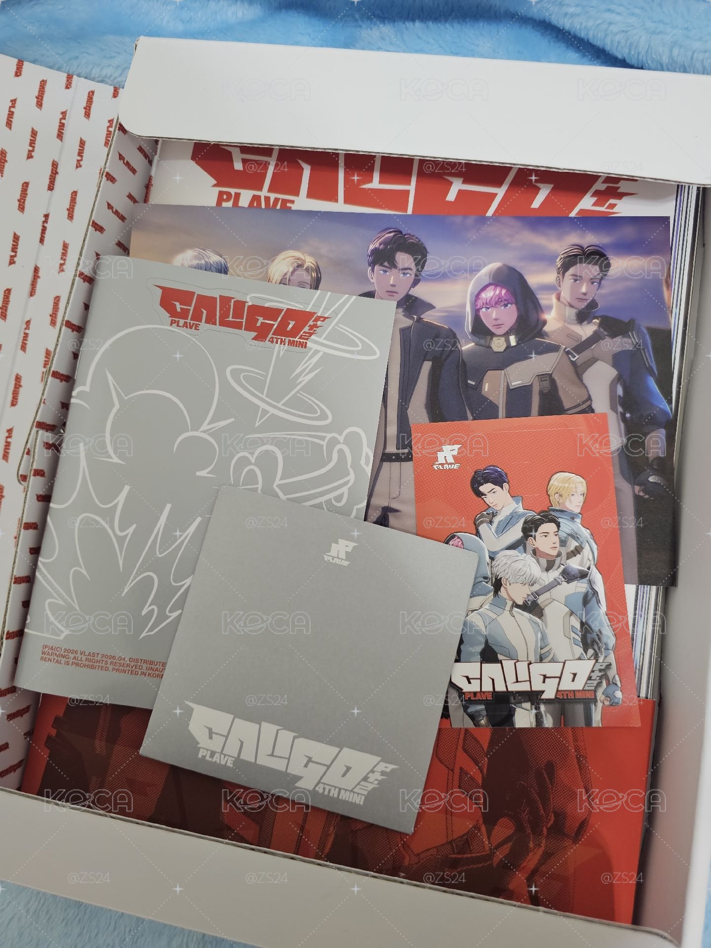 Caligo2 PB空專（無小卡、人生四格、書籤、痘貼）