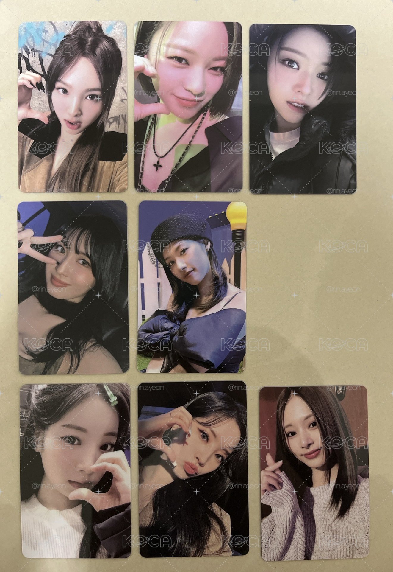 Twice 迷12 WM幸運卡