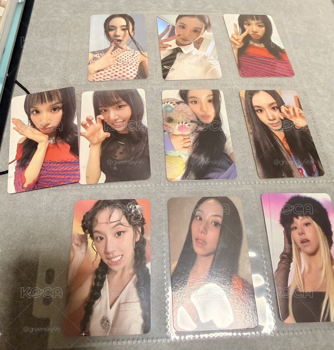 專卡彩英、效、莎、定