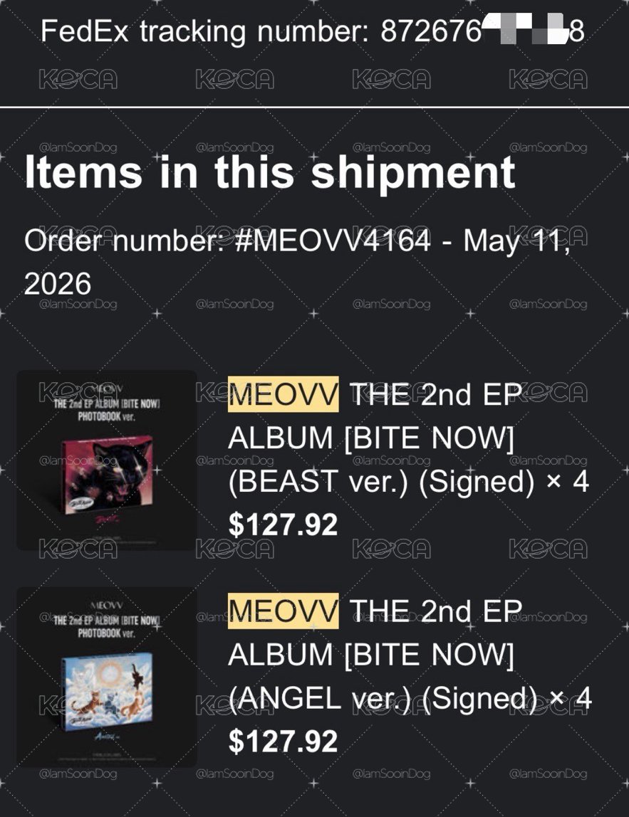 MEOVV美版親簽 BEAST ver.+ANGEL ver.