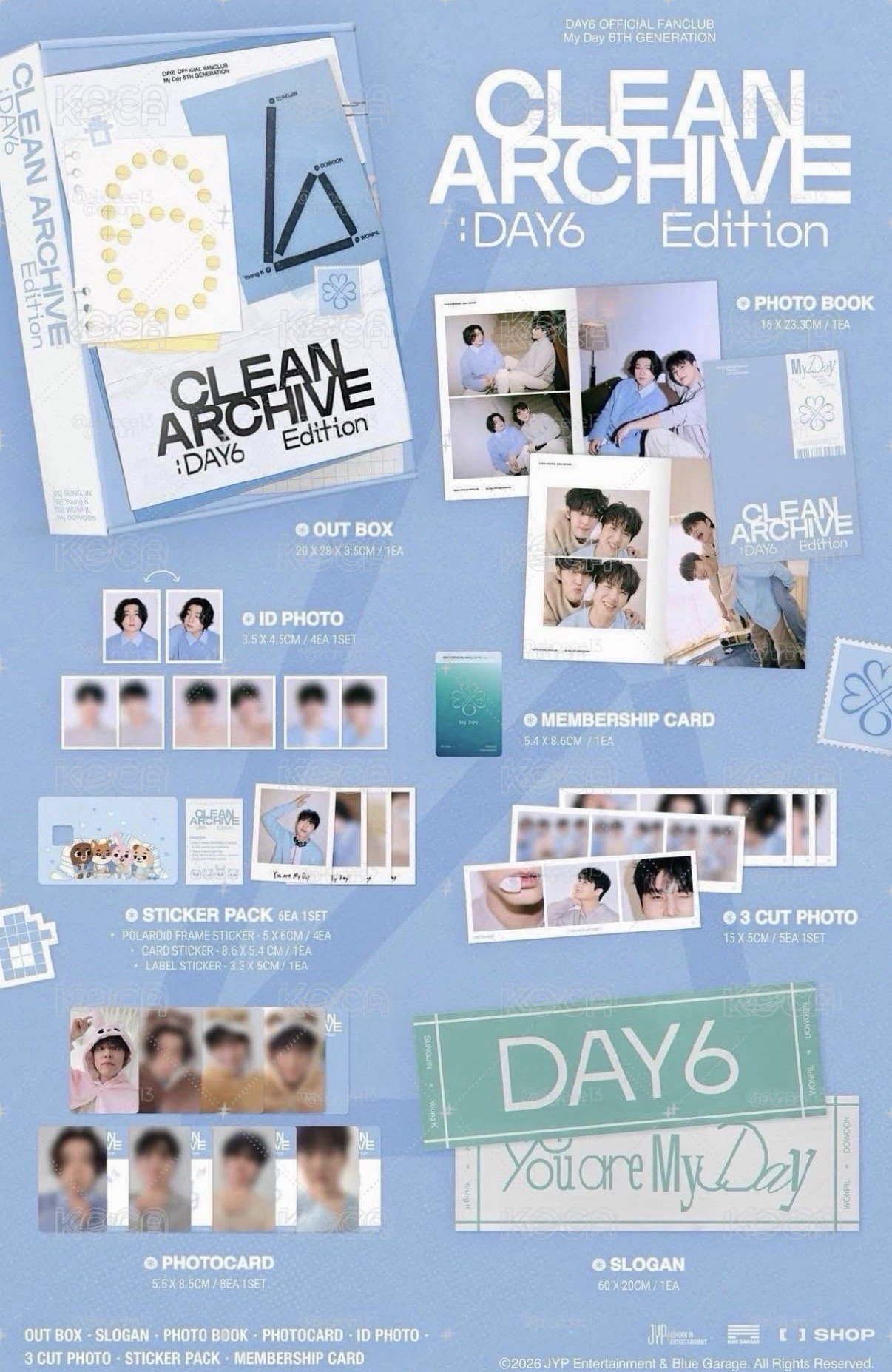 【 現貨 】DAY6會員禮 🐶set 含斗篷小卡