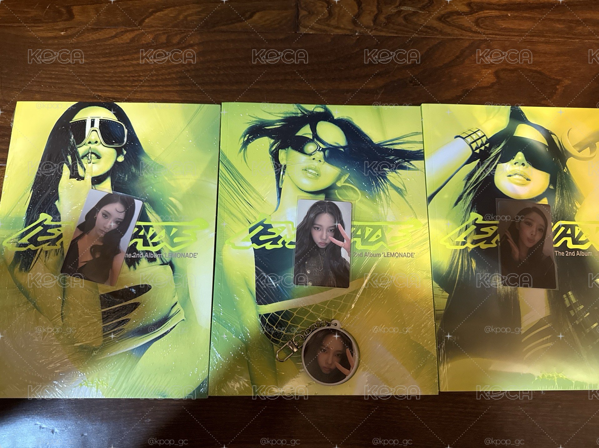 未拆ACID專（柚吉寧） + 柚寧吉直播卡 + 柚鑰匙圈