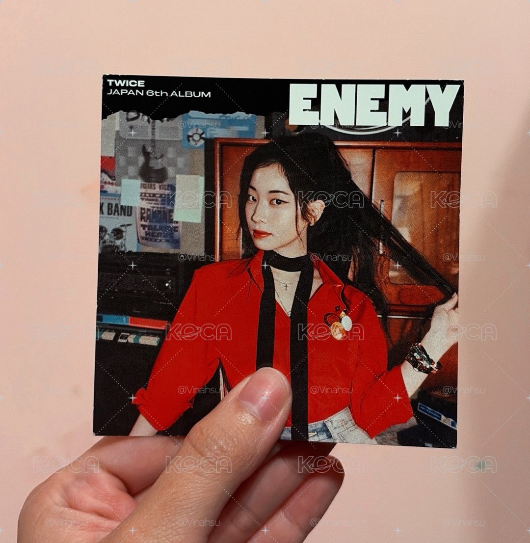 TWICE｜伙食團 ENEMY 貼紙