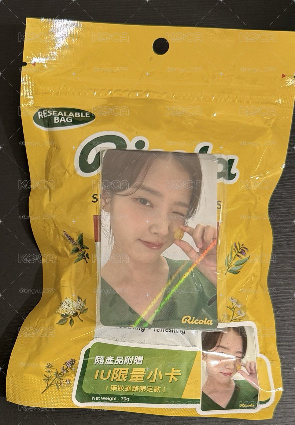 小卡+原味喉糖