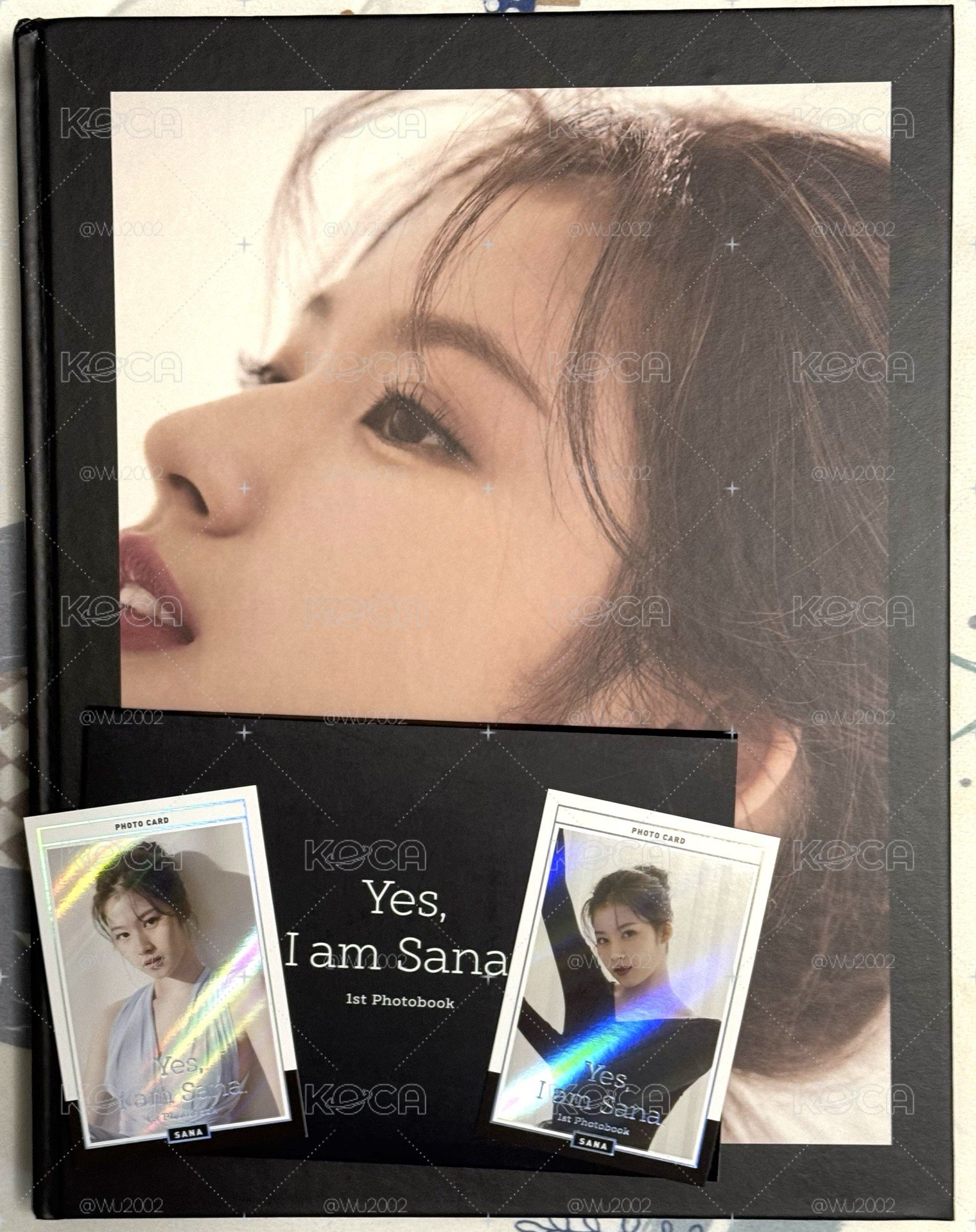 Yes I am Sana 寫真 黑版全套