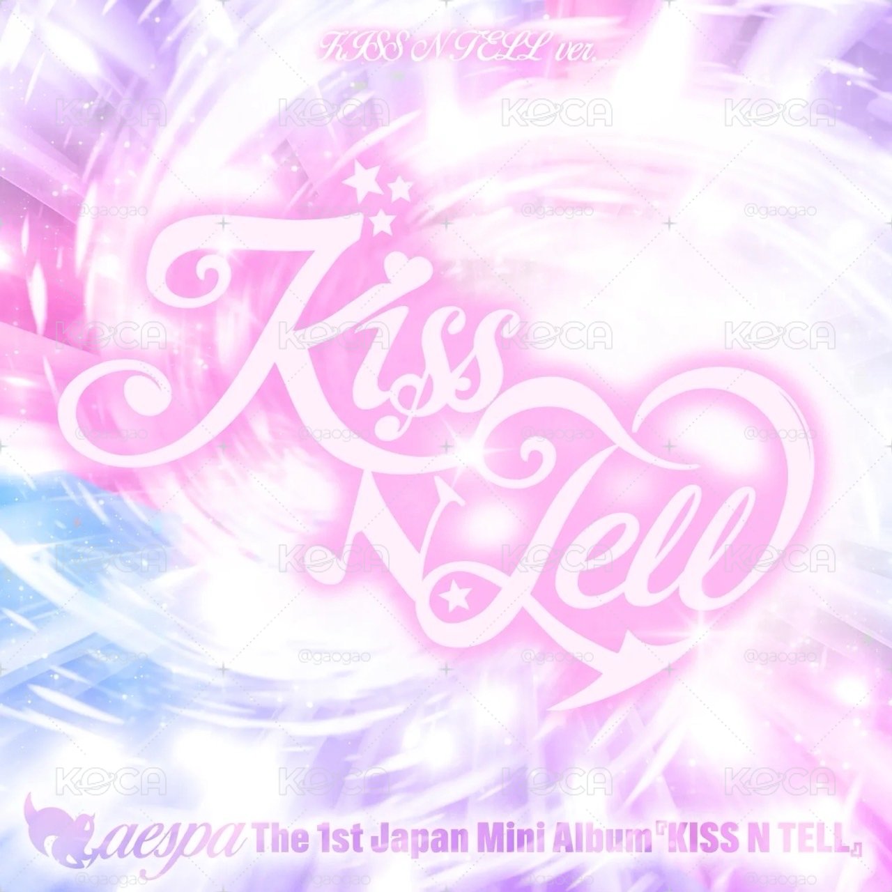 aespa # KISS N TELL #日專 let Japan  Mini Album