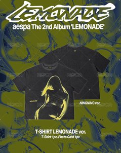 黑色成員剪影T 「Lemonade」（4.9）-寧/吉/柚/冬  