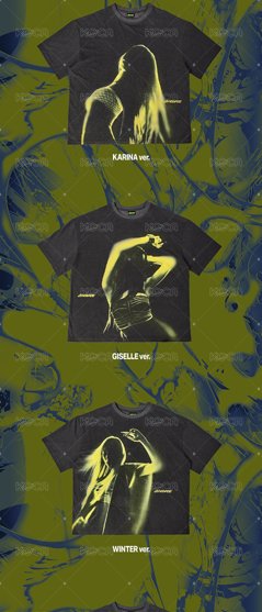 黑色成員剪影T 「Lemonade」（4.9）-寧/吉/柚/冬  