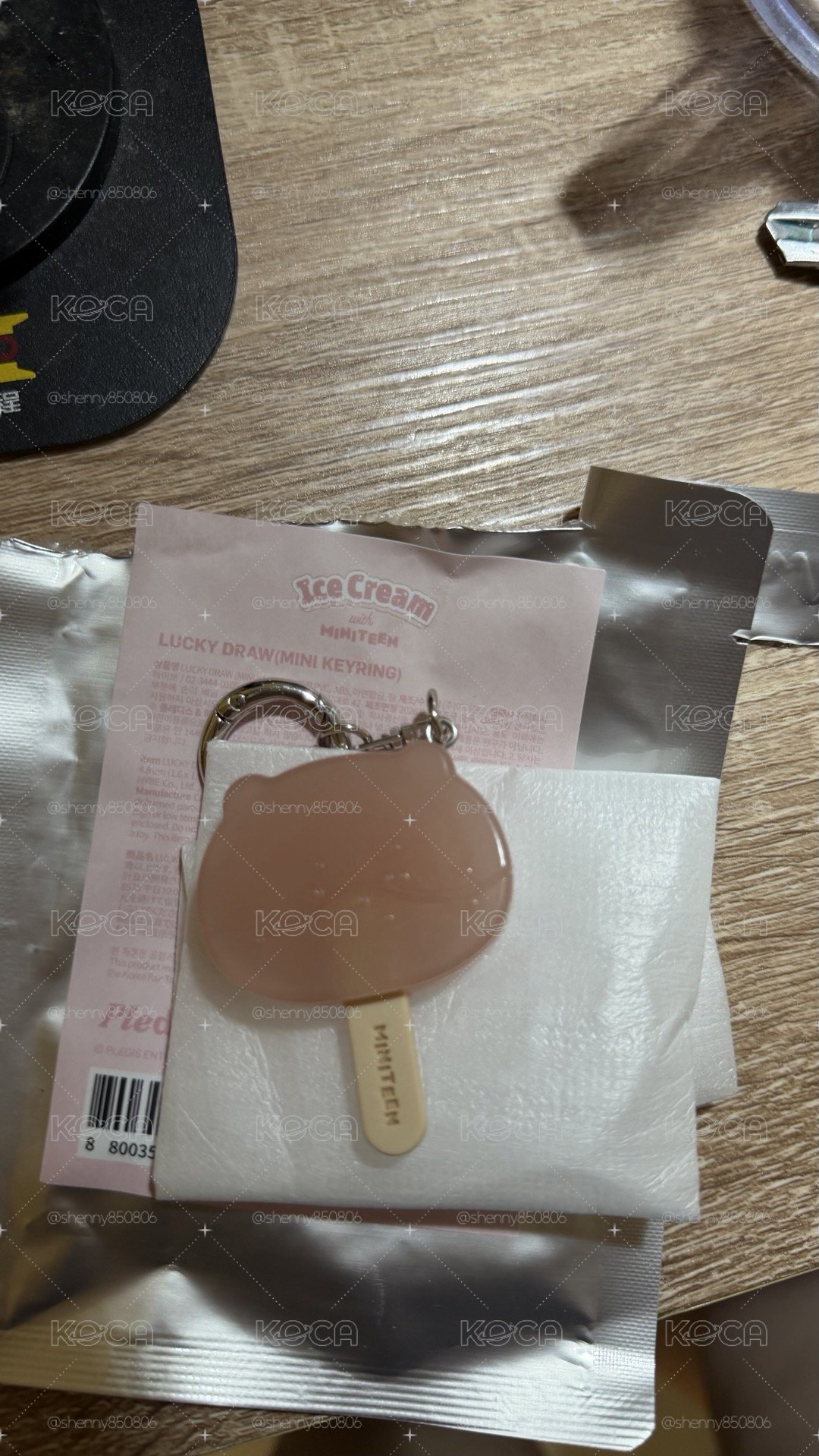 🧡seventeen miniteen ice cream 燦