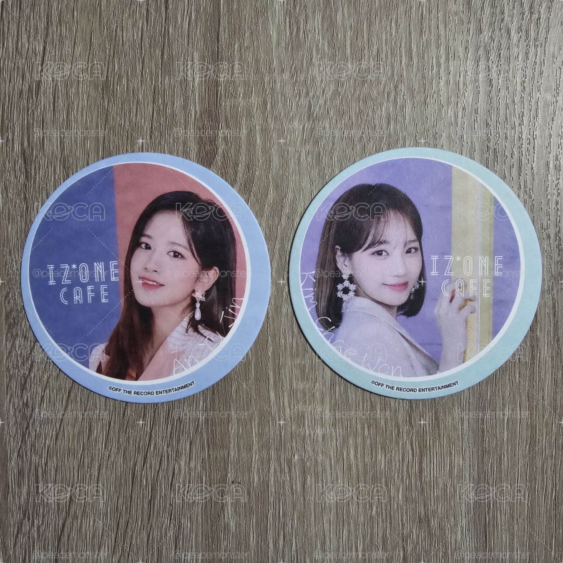 IZ*ONE Twelve 日本快閃咖啡廳杯墊