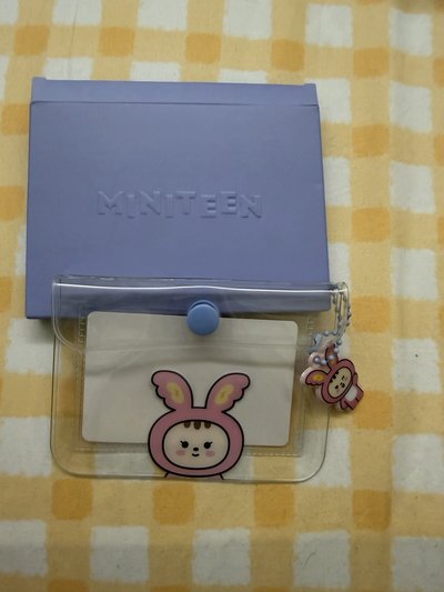 MINITEEN 行李吊牌漢秀 /Pvc收納包漢
