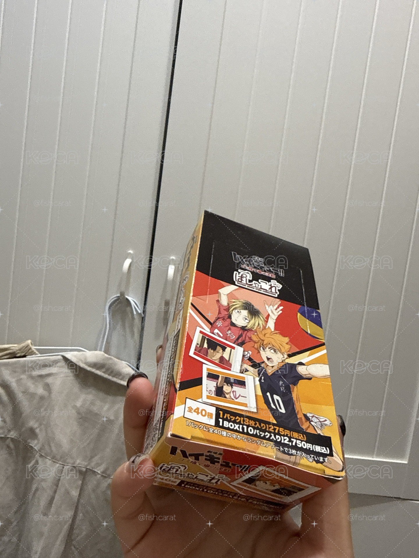 排球少年垃圾場的對決 拍立得一中盒未拆