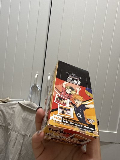 排球少年垃圾場的對決 拍立得一中盒未拆