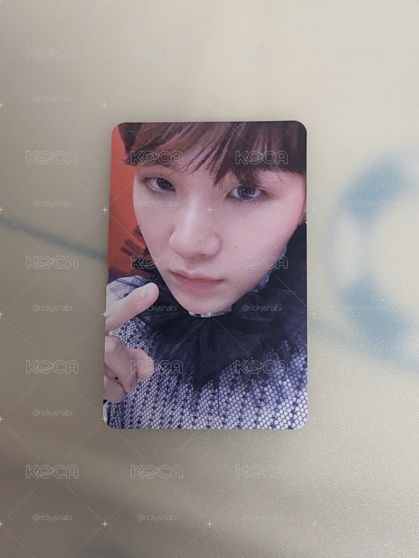BTS SUGA 小卡
