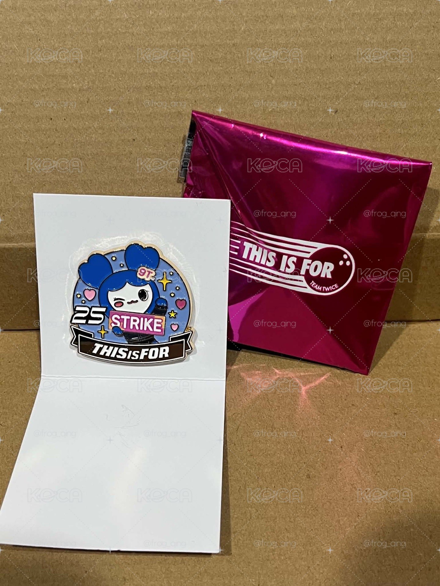 代友售｜子瑜新國立金屬徽章｜請見內文