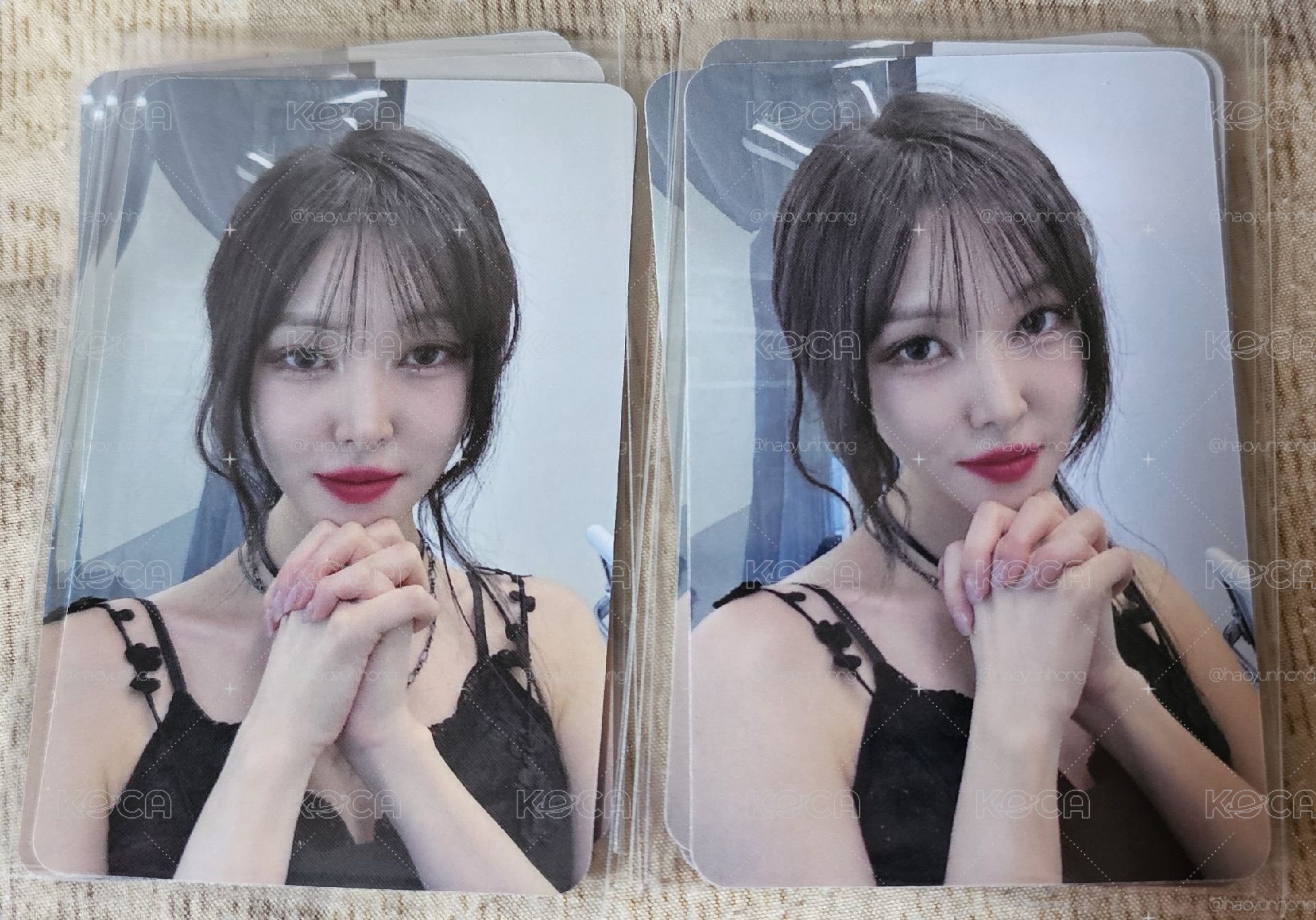 Yuju minirecord 線下簽售卡
