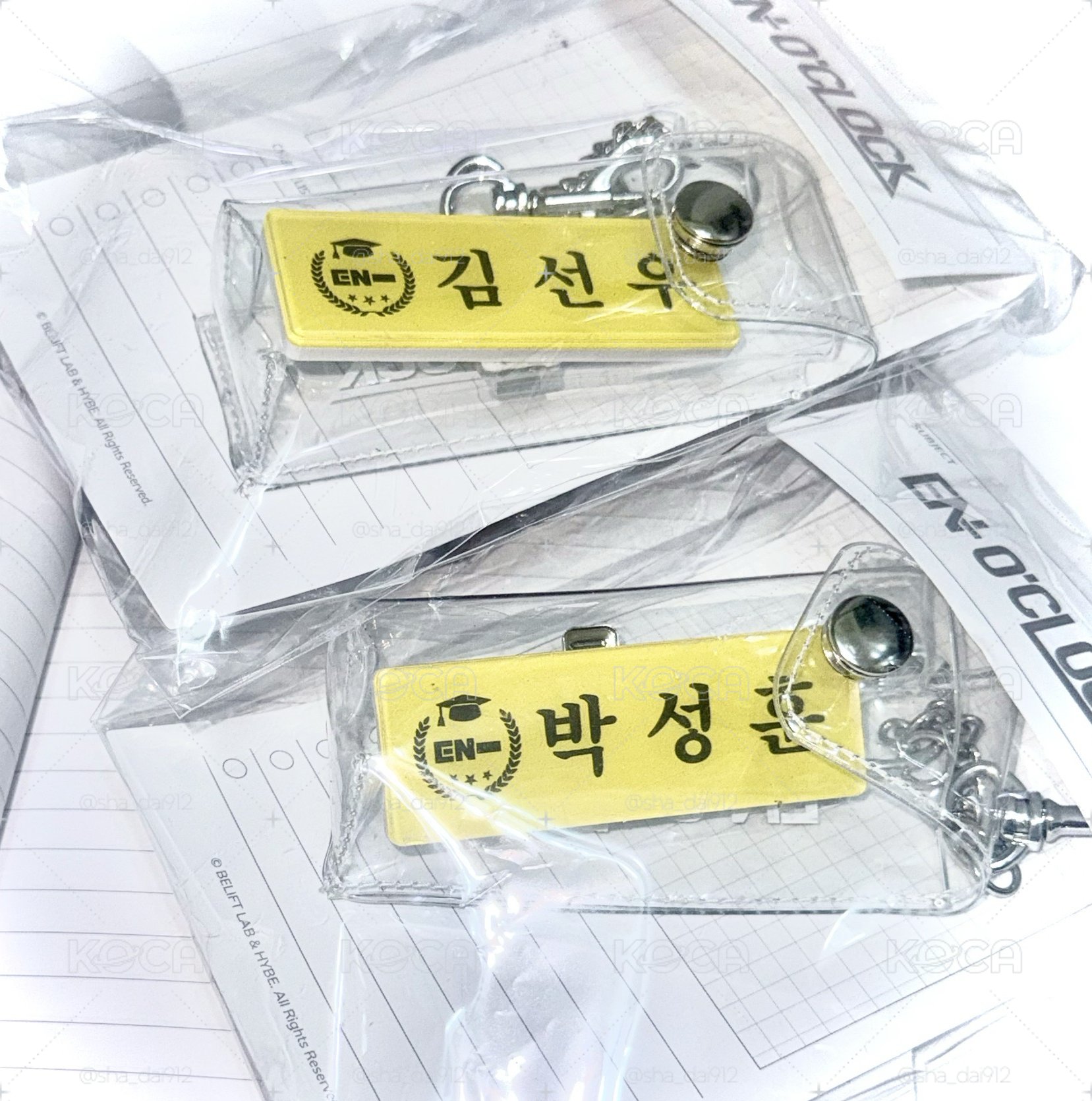 [EN-] EN-O’CLOCK 姓名牌/鑰匙圈甜點娃/甜點磁吸卡夾