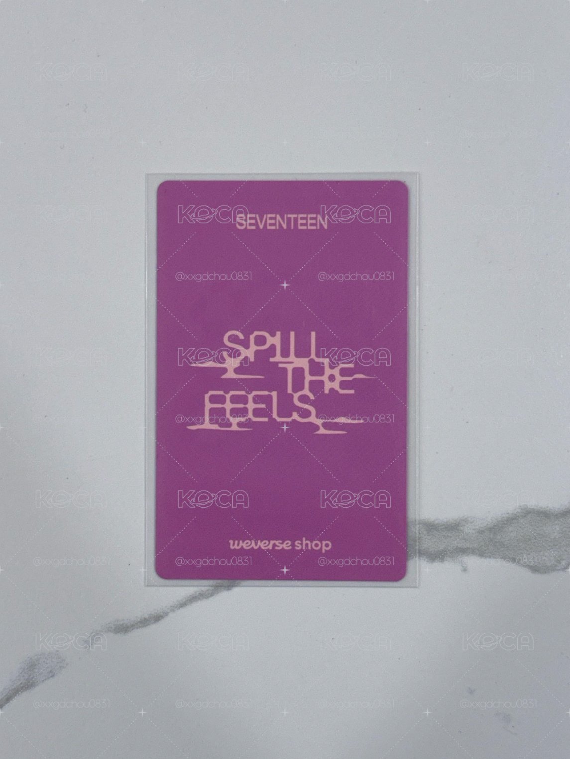 SEVENTEEN｜MINI12 wvs 簽售卡 HOSHI