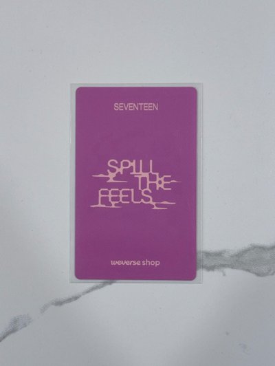 SEVENTEEN｜MINI12 wvs 簽售卡 HOSHI