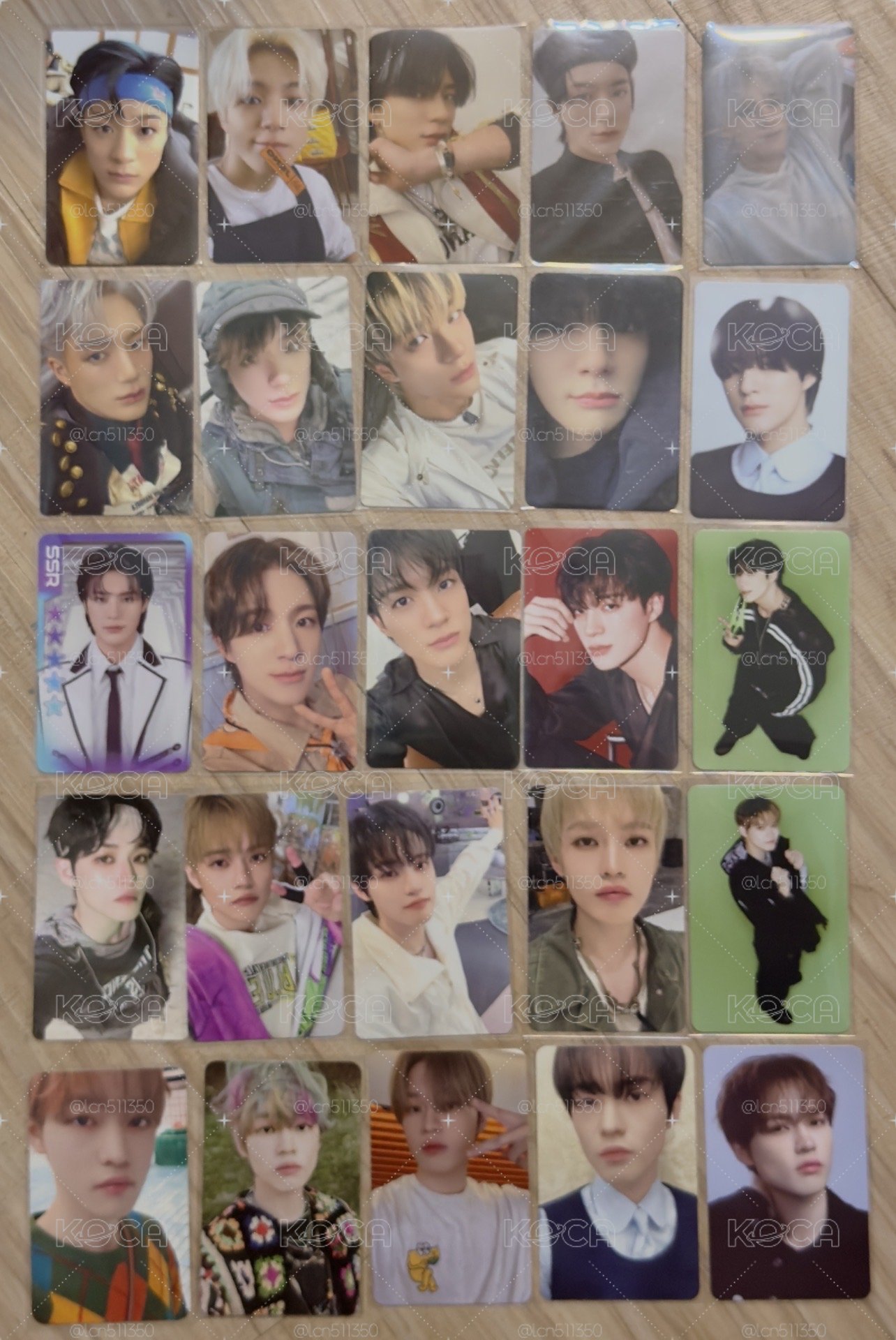 出清 NCT DREAM JENO 帝努 CHENLE 辰樂 歷年小卡 專卡 特典卡 隨機卡 NCTZONE 