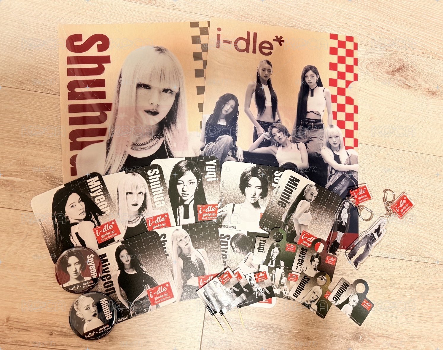 【預購】 i-dle x 溫蒂漢堡