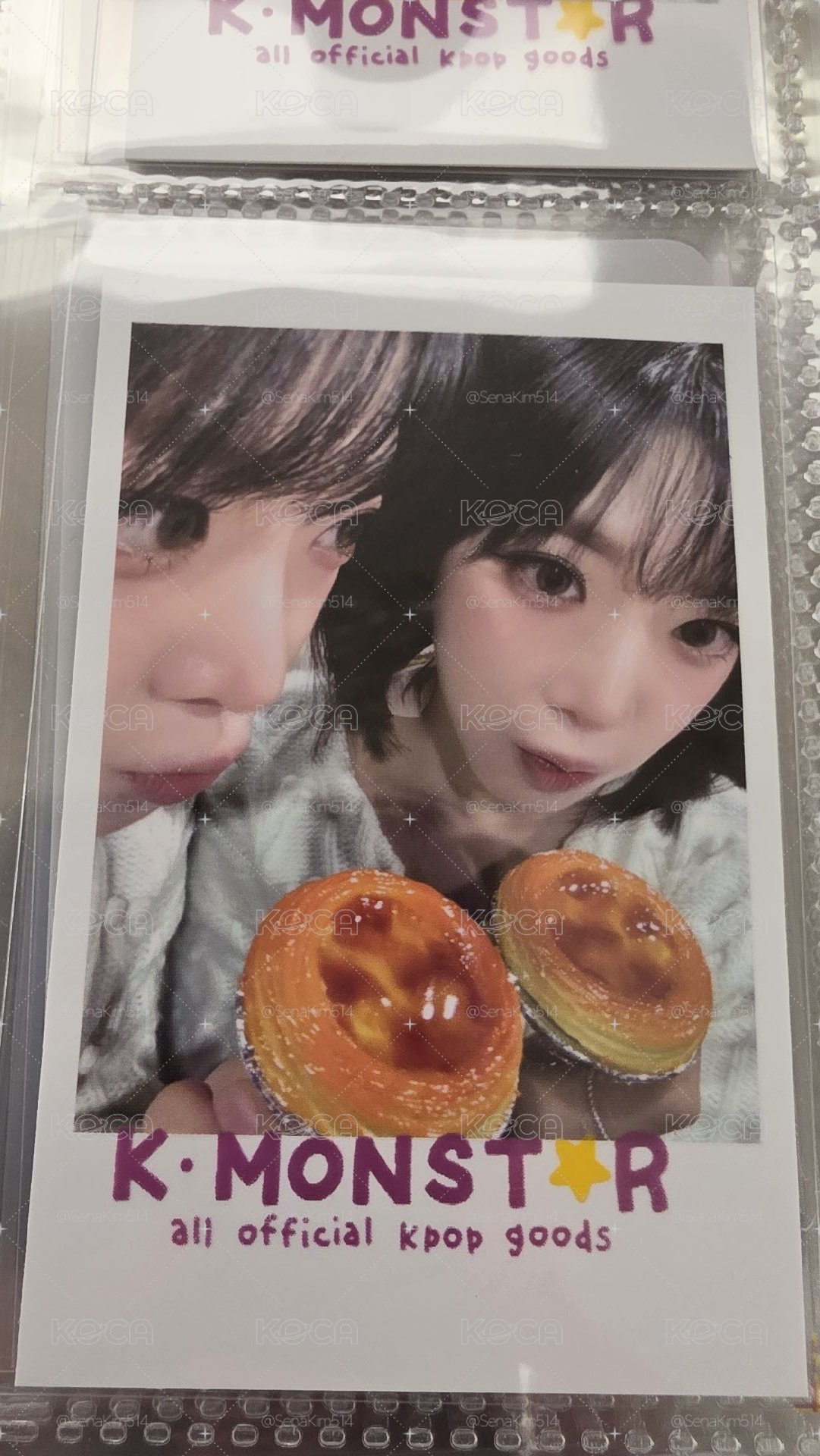 km蛋塔簽售卡