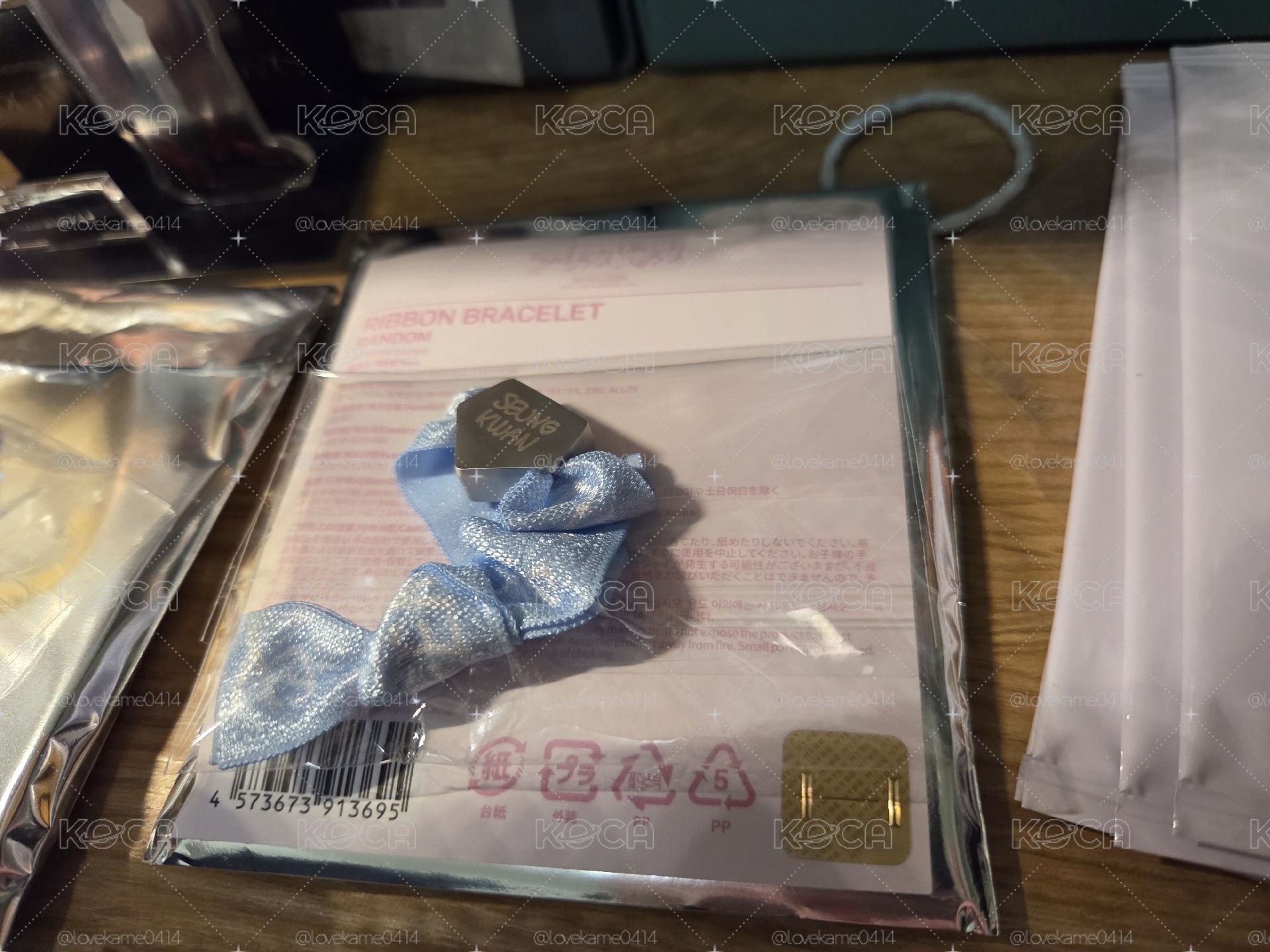 Yakusoku拍立得寛一套+藍色手環