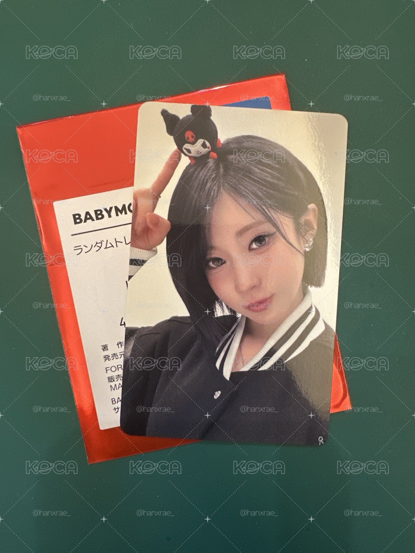 1元起標 BABYMONSTER X KUROMI 聯名2.0 隨機卡角 ASA
