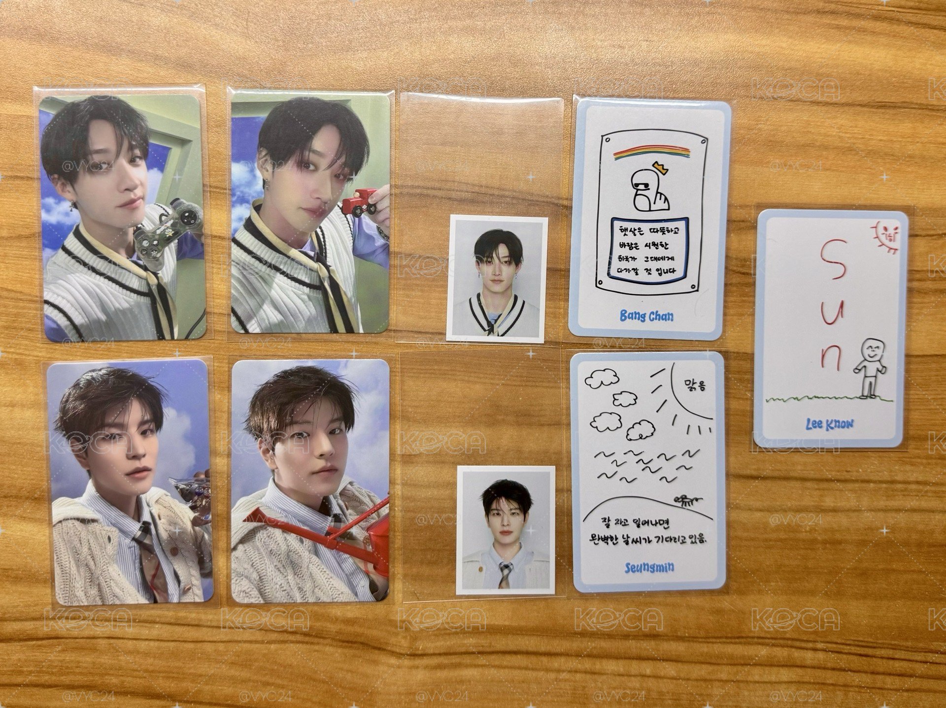 SKZ 五期會員禮卡&證件照 燦玟