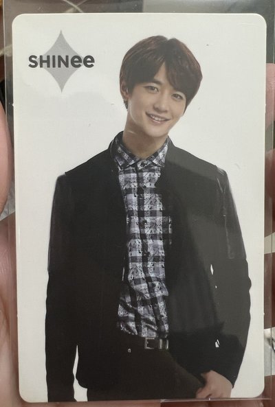 SHINee 珉豪 2015年 SUN 官方周邊店 滿額禮小卡