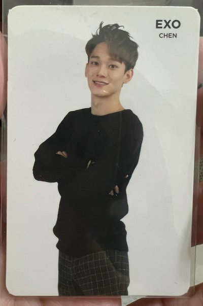 EXO CHEN 2015年 SUN 官方周邊店 滿額禮小卡