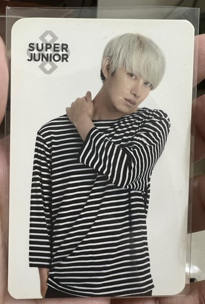 Super Junior 希澈 2015年 SUN 官方周邊店 滿額禮小卡