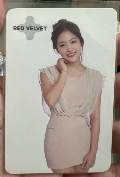 Red Velvet Yeri 2015年 SUN 官方周邊店 滿額禮小卡