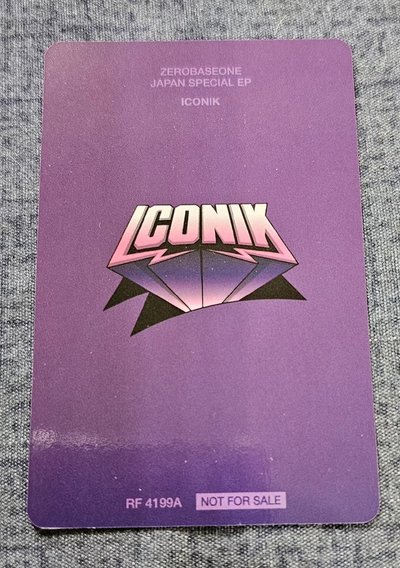 ZEROBASEONE ICONIK SUNG HAN  BIN 