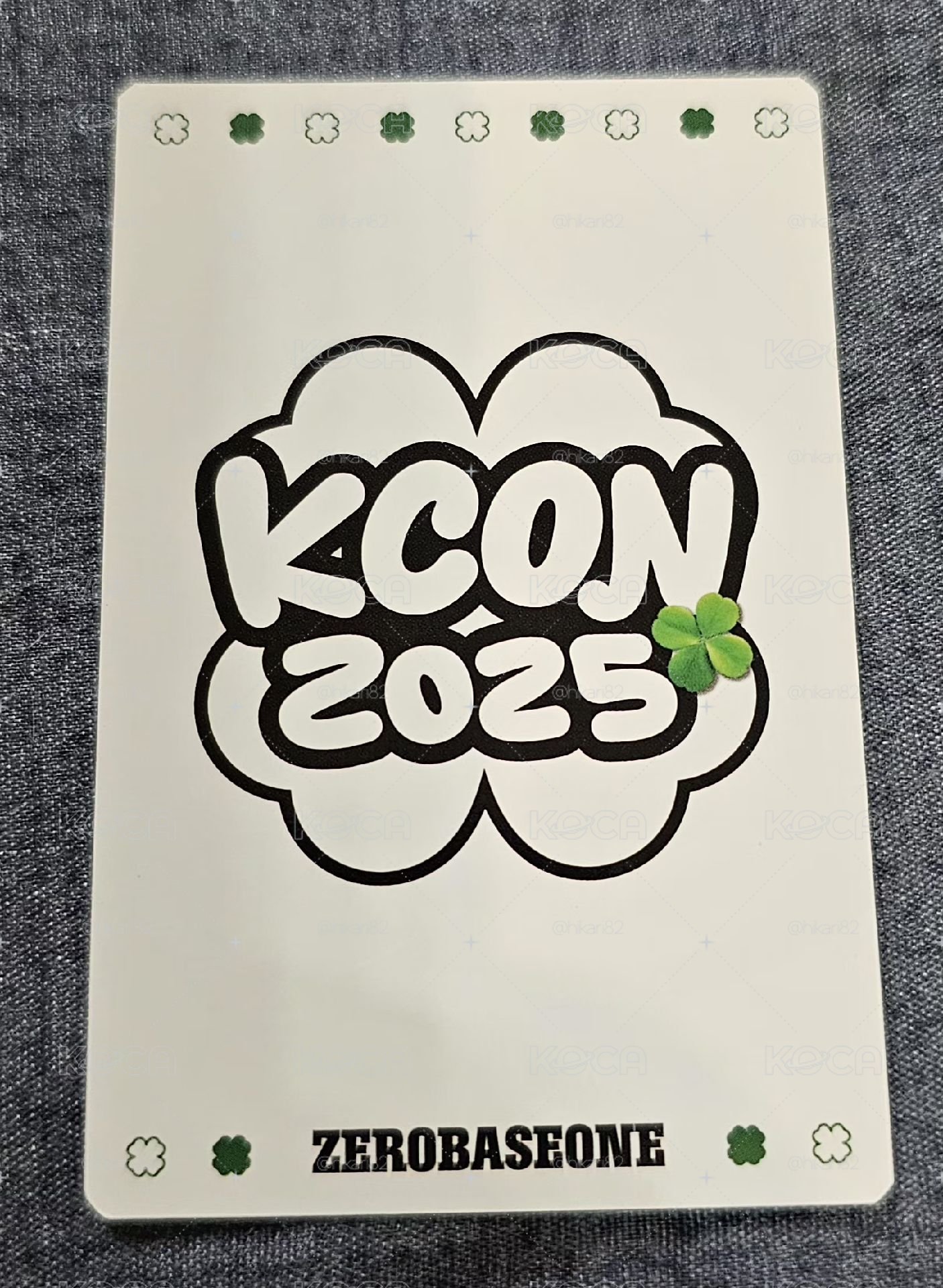 ZEROBASEONE KCON 2025 ZHANGHAO 