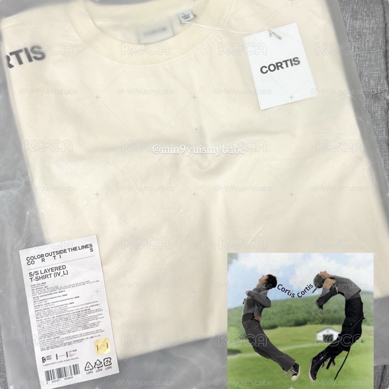 CORTIS COTL出道周邊T（L號）