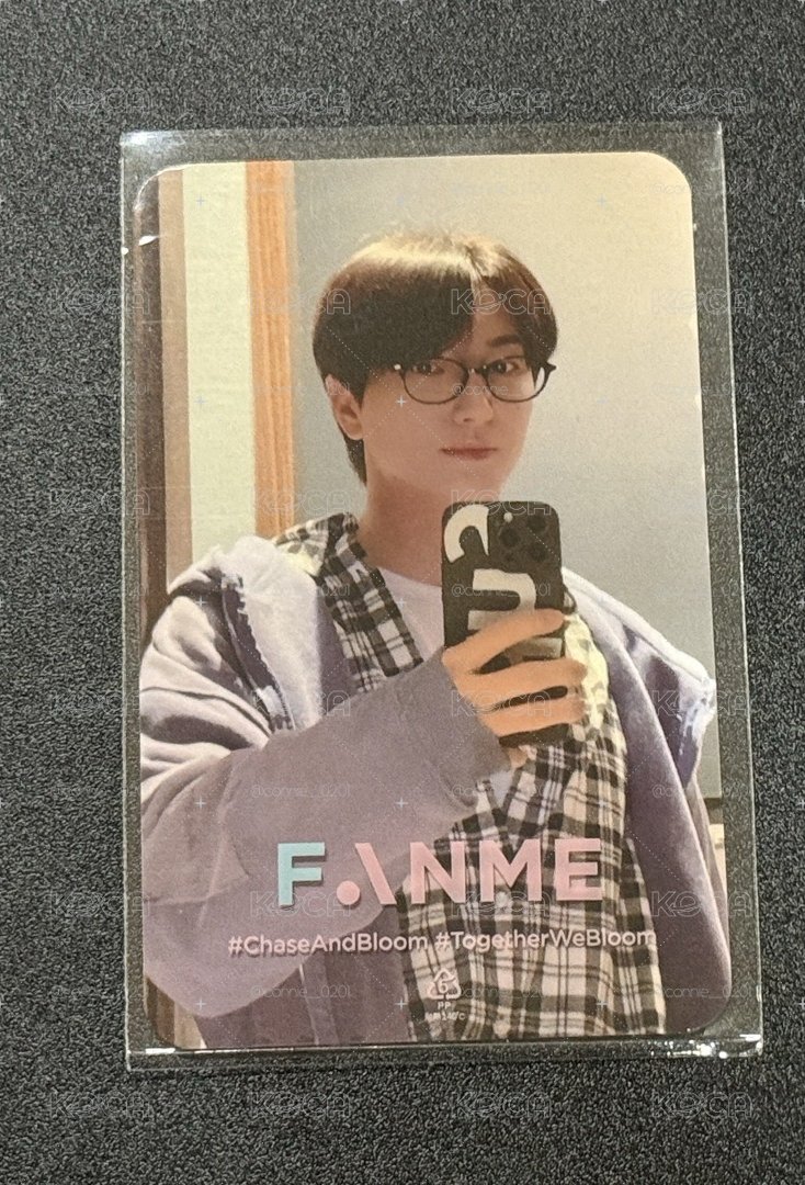 SJ 正規12 利特 FANME特典卡