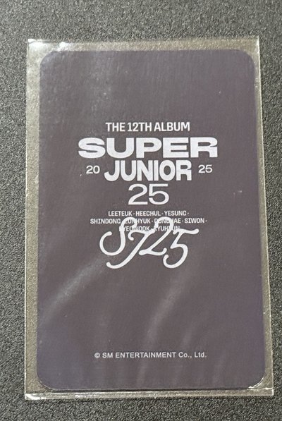 SJ 正規12 利特 FANME特典卡