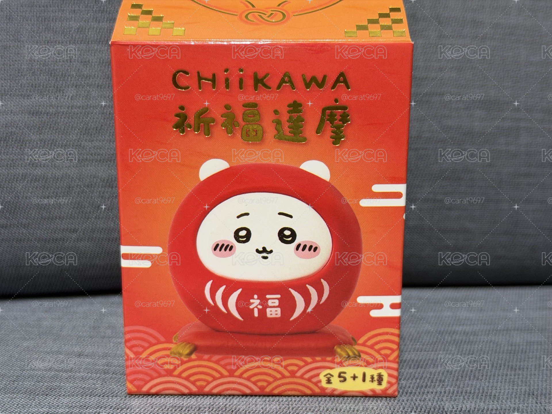 吉伊卡哇 祈福達摩（黑色隱藏版）