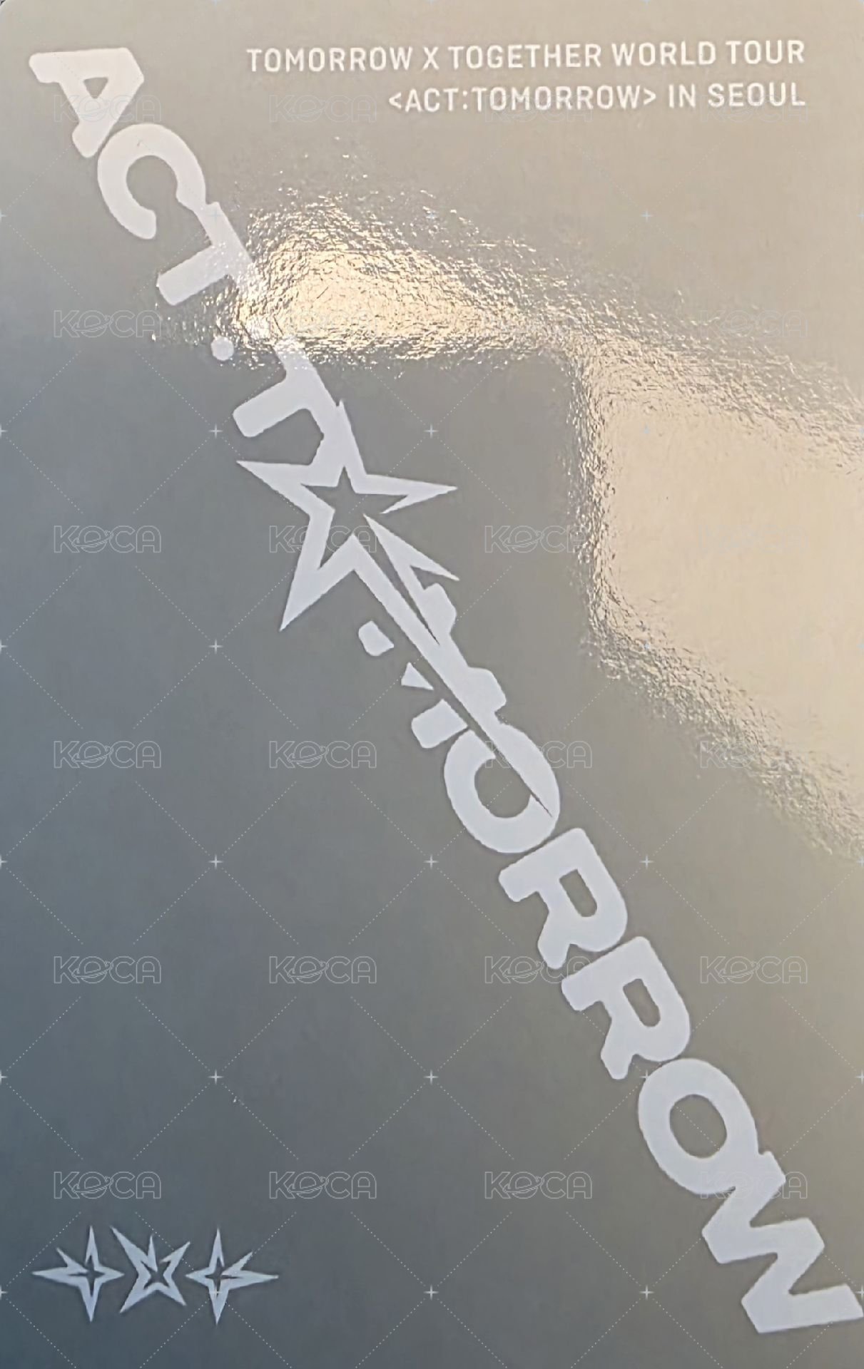25’巡迴 演唱會 DVD / CD 卡  背面
