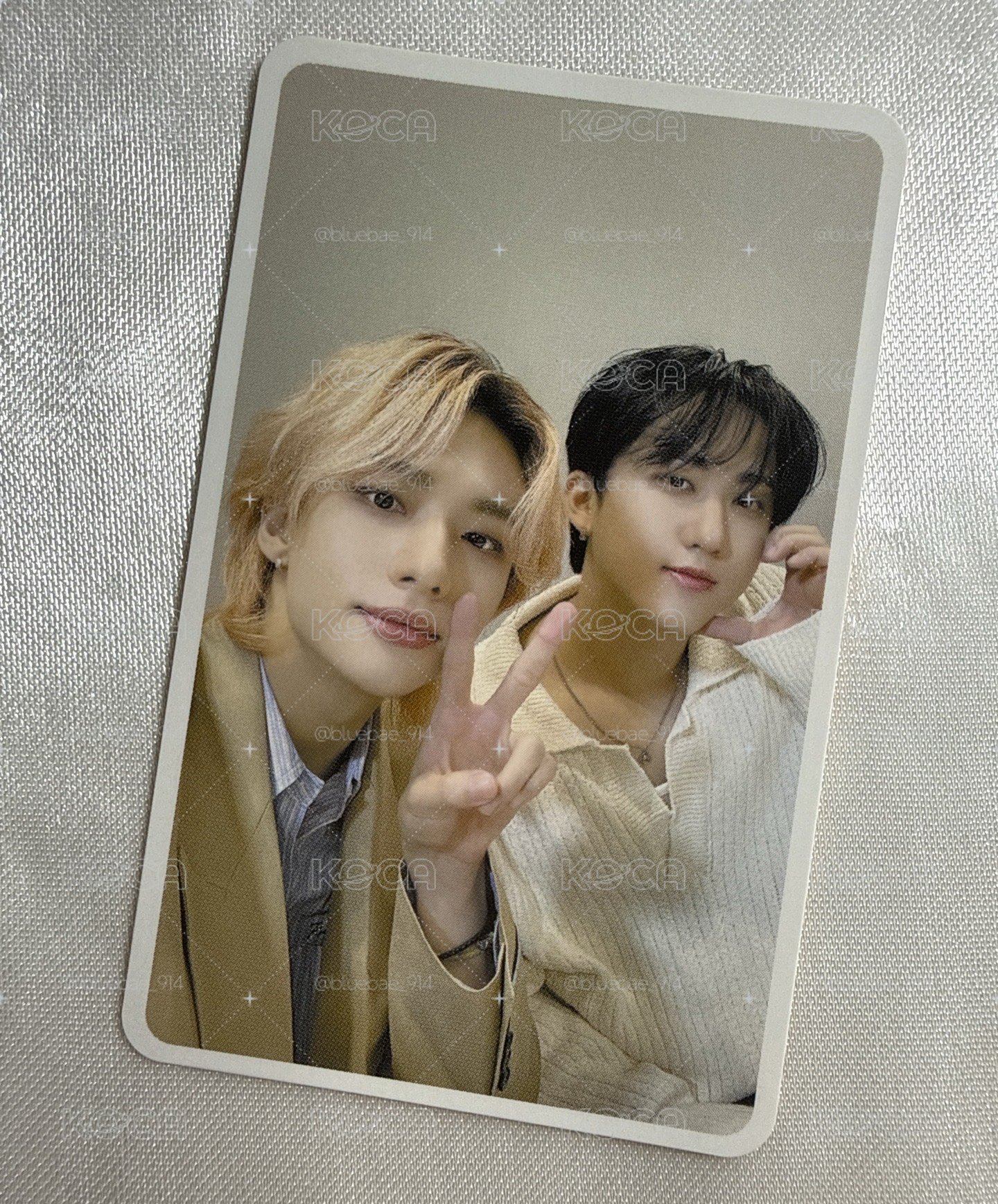 SKZ2020 JYP JAPAN 特典卡 拍手會雙人卡