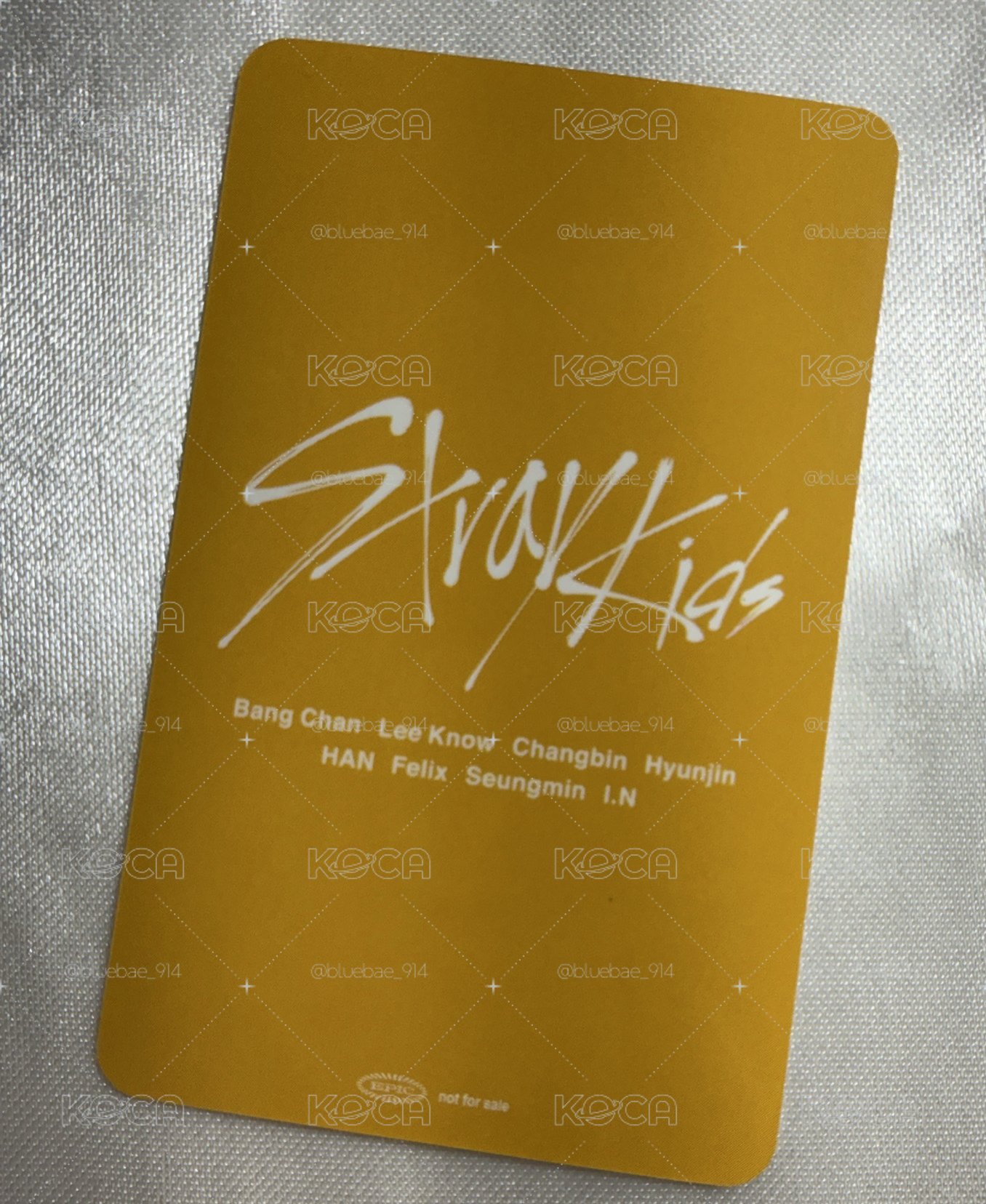 SKZ2020 JYP JAPAN 特典卡 拍手會雙人卡
