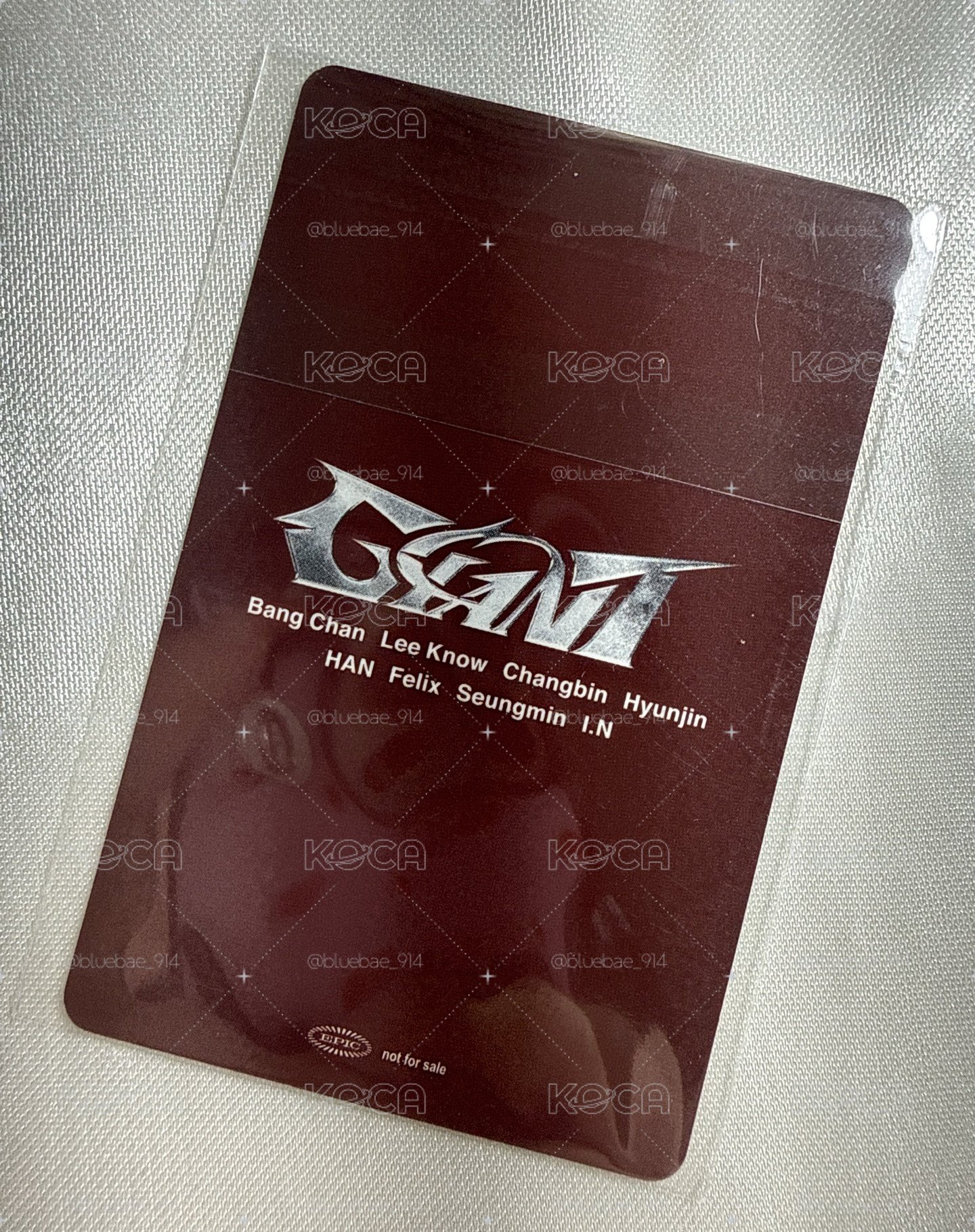 GIANT JYP JAPAN Fanclub 特典卡 