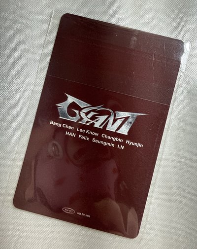 GIANT JYP JAPAN Fanclub 特典卡 