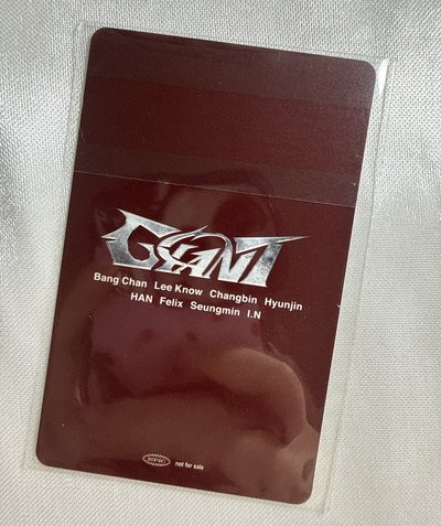 GIANT JYP JAPAN Fanclub 特典卡 