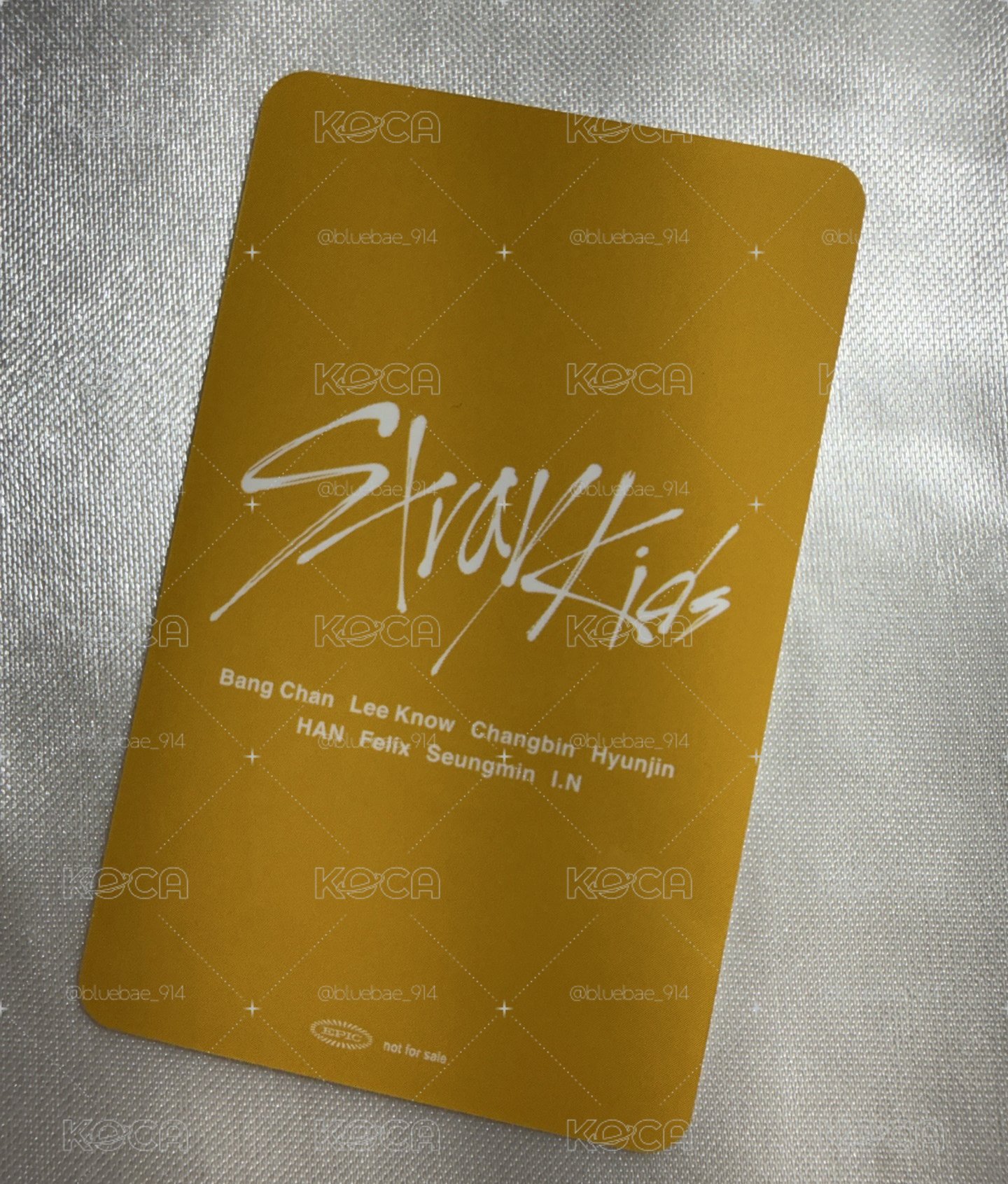 SKZ2020 JYP JAPAN 特典卡 拍手會雙人卡