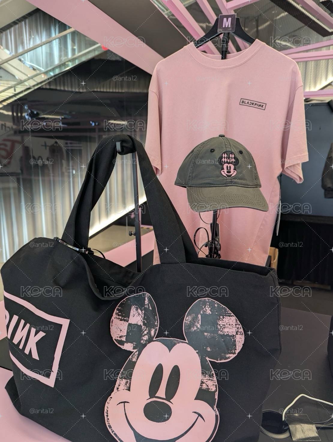 現貨 【可議價】 三件一套 DISNEY X BLACKPINK 香港快閃 