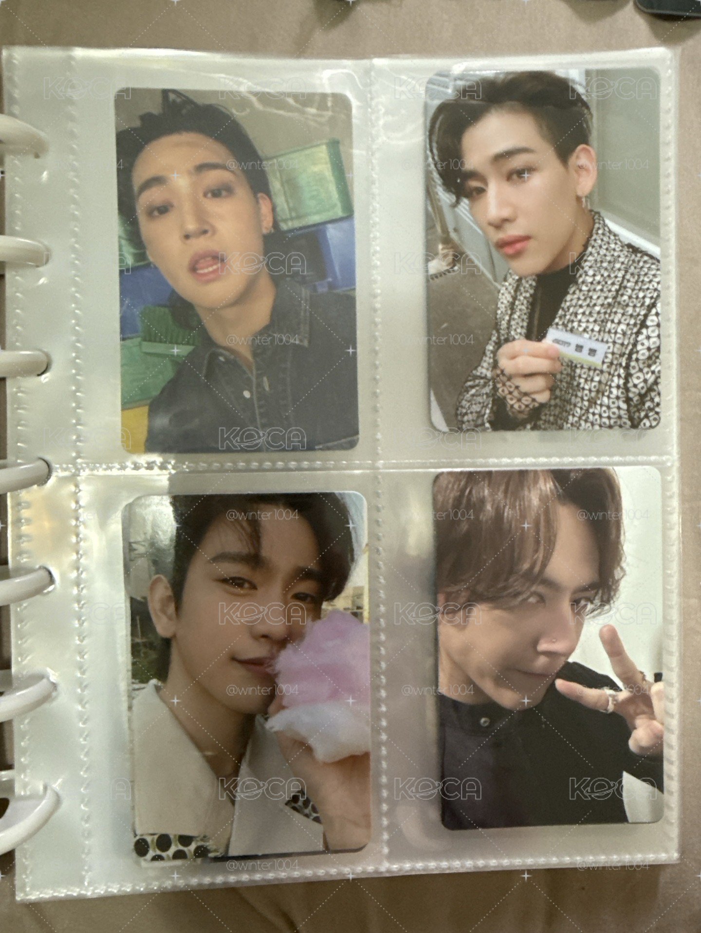 GOT7 mark小卡