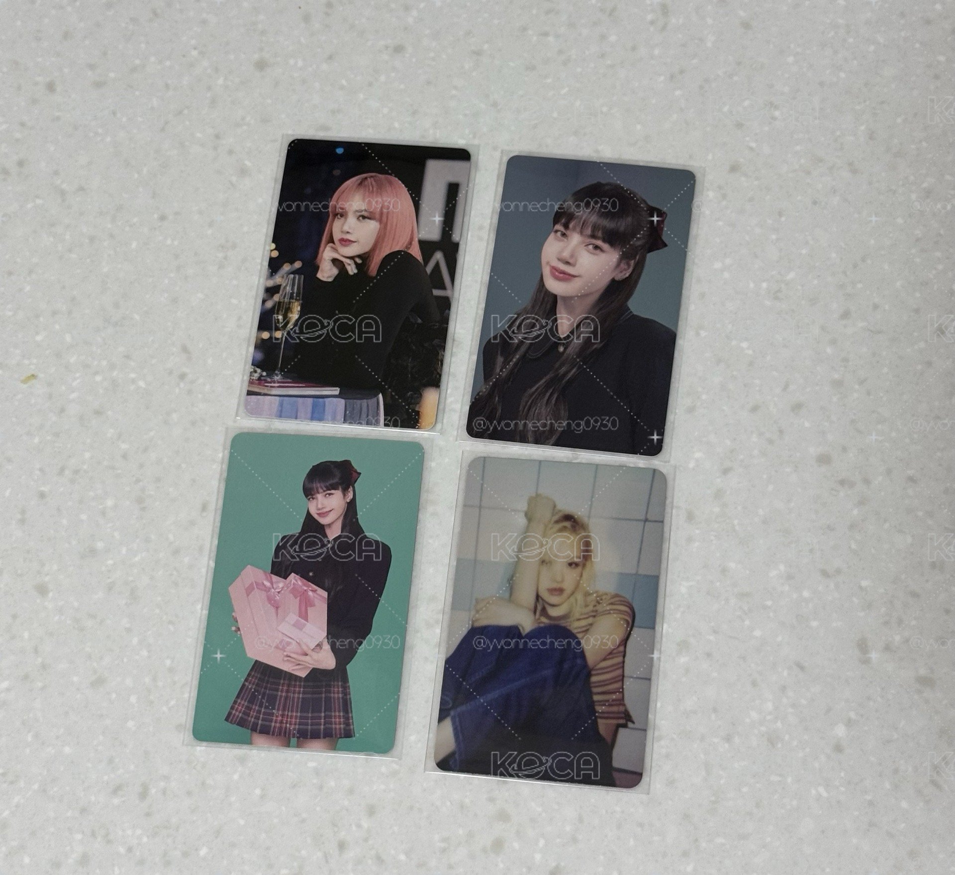 Lisa、Rosé 小卡