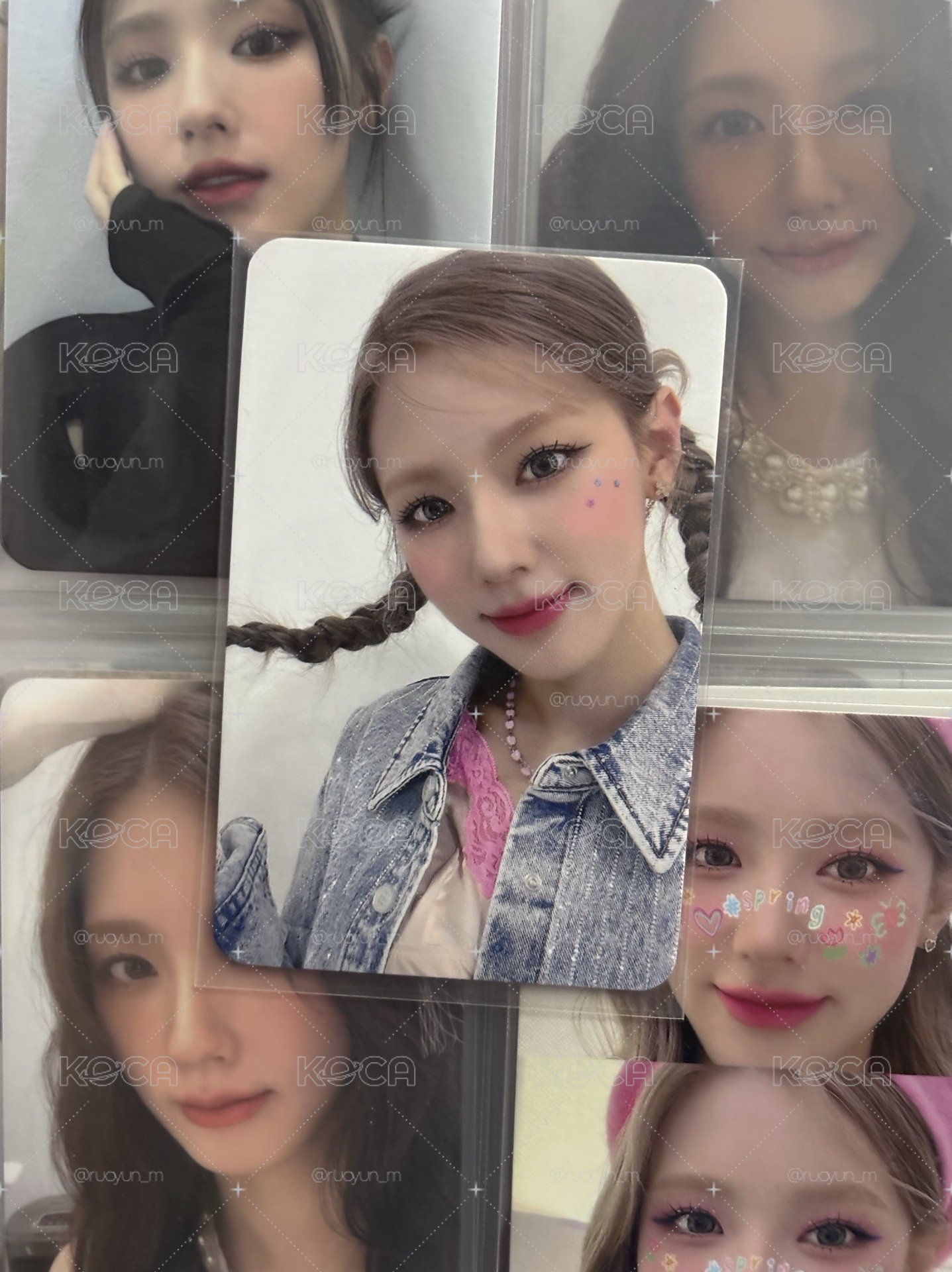 MY dmm 簽售卡 辮子麵